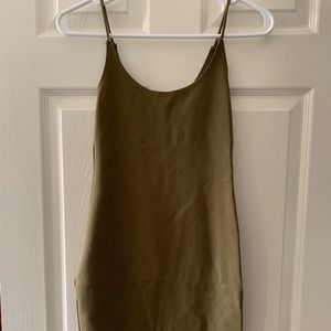 Fitted Green Dress
